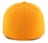 '47 Nashville Predators Contender Hat Cap Yellow Gold Flex Stretch Fit Adult Men's OSFA