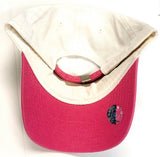 Washington Redskins NFL Reebok White Pink Logo Slouch Hat Cap Women's Adjustable