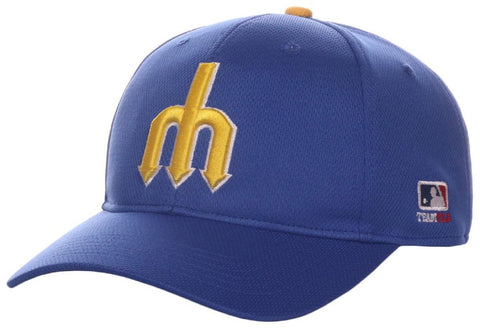 Seattle Mariners MLB OC Sports Blue Legacy Vintage Hat Cap Adult Men's Adjustable