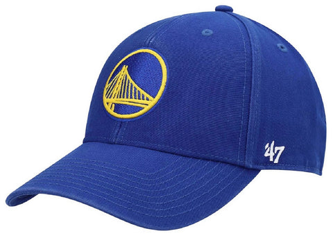 Golden State Warriors NBA '47 MVP Legend Blue Structured Hat Cap Adult Men's Adjustable
