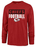'47 Brand Kansas City Chiefs Scrum Long Sleeve T-Shirt - Red