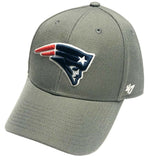 New England Patriots NFL '47 MVP Gray Structured Hat Cap Adult Men's Adjustable