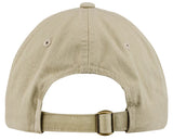 John Deere Khaki Twill 100% Cotton Structured Hat Cap Adult Men's Adjustable