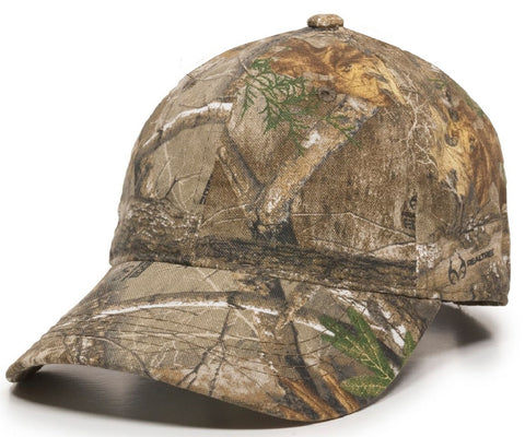 Outdoor Cap Co. Official Realtree Edge Camo Hunting Hat Cap Adult Adjustable