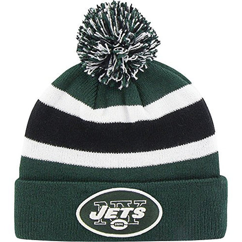 Brand 47 Breakaway Beanie with Pom (New York Jets)