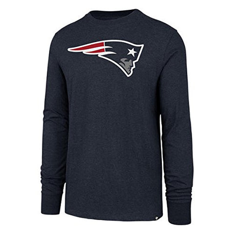 '47 England Patriots NFL Brand Navy Blue Long Sleeve Tee Shirt Adult Men's XX-Large XXL 2XL