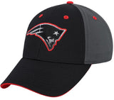 New England Patriots NFL Fan Favorite Black Gradient Tonal Hat Cap Adult Men's Adjustable