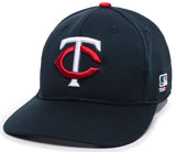 Minnesota Twins MLB OC Sports Q3 Wicking Navy Blue Hat Cap Adult Men's Adjustable