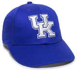 Kentucky Wildcats NCAA OC Sports Blue Structured Hat Cap Adult Adjustable