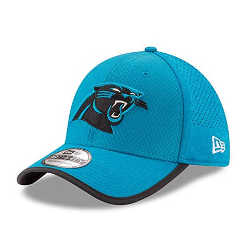 NewEra Carolina Panthers NFL 39Thirty Training Camp Blue Hat Cap Adult Men's Flex M/L