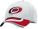 Carolina Hurricanes NHL Reebok White Draft Take Down Hat Cap Men's Flex Fit S/M