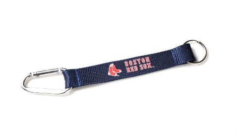 MLB Boston Red Sox Carabiner Lanyard Keychain