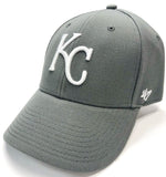 Kansas City Royals MLB '47 MVP Dark Gray White Logo Hat Cap Adult Men's Adjustable