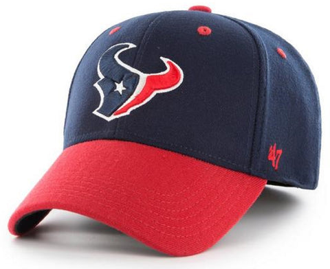 47 Brand Two Tone Contender Houston Texans Stretch Fit Hat No Size East American Sports LLC