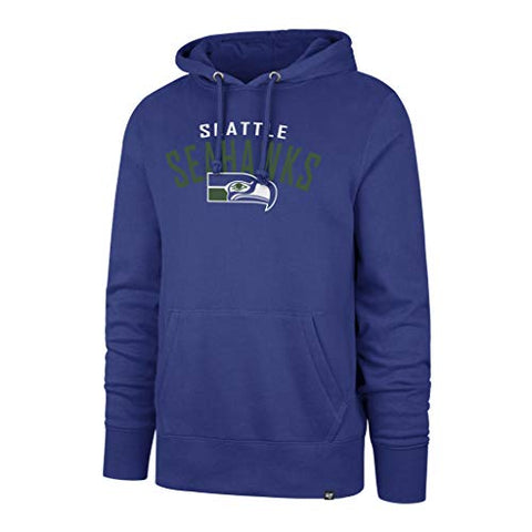 '47 Seattle Seahawks Men's Outrush Legacy Pullover Hoody Sweatshirt - Royal