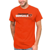 NFL Cincinnati Bengals Horizontal Text T-Shirt - Orange