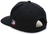 Chicago White Sox MLB OC Sports Hat Cap Solid Black / White SOX Team Logo Velcro