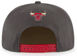 Chicago Bulls NBA '47 Graphite Jersey Captain Hat Cap Adult Men's Flat Snapback