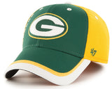 Green Bay Packers NFL '47 Crash Line Contender Hat Cap Flex Stretch Fit Adult Men's OSFA