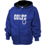 Outerstuff Indianapolis Colts Toddler Blue Full-Zip Sweatshirt