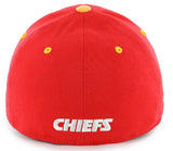 Kansas City Chiefs NFL '47 Kickoff Contender Red Structured Hat Cap Adult Men's Stretch Fit S-M