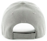 Pittsburg Steelers NFL Team Apparel Gray Basic MVP Hat Cap Adult Mens Adjustable
