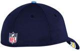 San Diego Chargers NFL Reebok Sideline Blue Coaches Hat Cap Bolt Logo Flex Fit