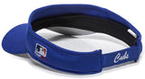 OC Sports Chicago Cubs Blue Golf Sun Visor Hat Cap Adult Men's Adjustable