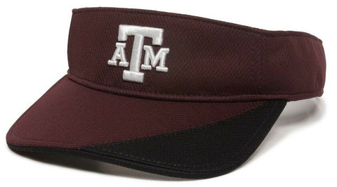 Texas A&M Aggies NCAA OC Sports Golf Sun Visor Hat Cap Adult Men's Adjustable