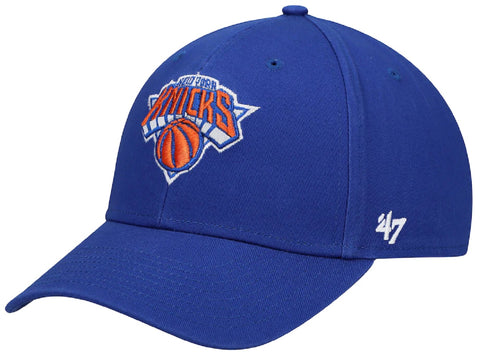 New York Knicks NBA '47 MVP Legend Blue Structured Hat Cap Adult Men's Adjustable