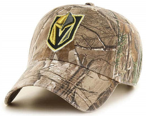 Las Vegas Golden Knights NHL Mossy Oak Camo Clean Up Hat Cap Men's Adj –  East American Sports LLC