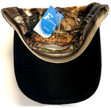 TFA Life's A Game Hunting is Serious 2Tone Black Bill Realtree Camo Hat Cap Hunter Adult Men's Adjustable