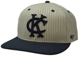 Kansas City Athletics MLB '47 Pinstripe Woodside Vintage Hat Cap Men's Snapback