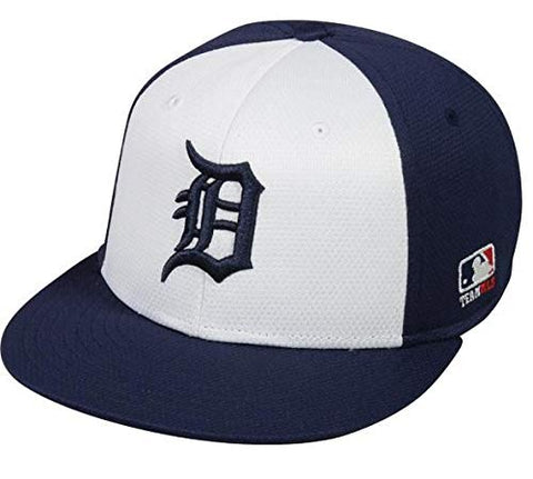 Detroit Tigers MLB OC Sports Color Block Hat Cap White Navy Adult