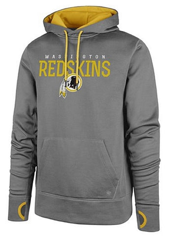 Washington Redskins NFL '47 Wolf Gray Rush Line Forward Hoodie Pullover Men's