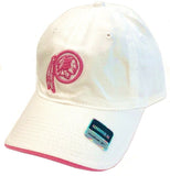 Washington Redskins NFL Reebok White Pink Logo Slouch Hat Cap Women's Adjustable